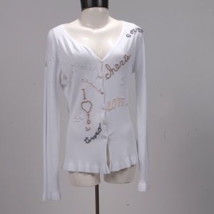 Simona BARBIERI for Twin-set knit cardigan set